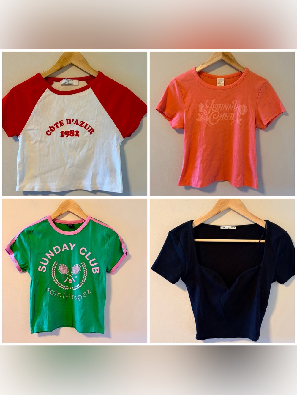 4 for $35 | Baby Tees | Size L